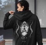 "Hamsa" Zip Up Hoodie