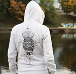 "Owl" Zip Up Hoodie