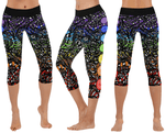 "Chakra" Capri Style Leggings