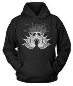 "Floating Lotus" Pull Over Hoodie