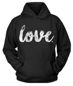 "love." Pull Over Hoodie