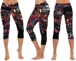 "Linked" Capri Style Leggings