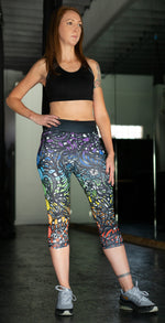 "Chakra" Capri Style Leggings