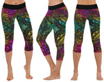 "Vibrance" Capri Style Leggings