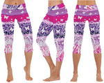 "Butterflies" Capri Style Leggings
