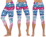 "Butterflies" Capri Style Leggings