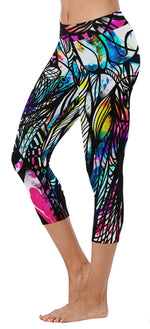 "Beauty" Capri Style Leggings
