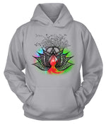 "Floating Lotus" Pull Over Hoodie