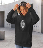 "Hamsa Mandala" Pull Over Hoodie