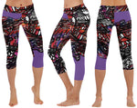 "Linked" Capri Style Leggings