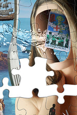 "You Face Me and I Will Face you" - 1000 Piece Wooden Puzzle