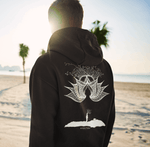 "Floating Lotus" Zip Up Hoodie