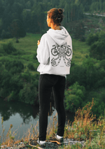 "Octopus" Zip Up Hoodie