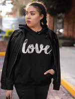 "love." Pull Over Hoodie