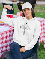 "Unalome" Pull Over Hoodie