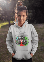 "Floating Lotus" Pull Over Hoodie