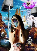 18" x 24" Titled: "You Face Me And I Will Face You" - Limited Edition Print